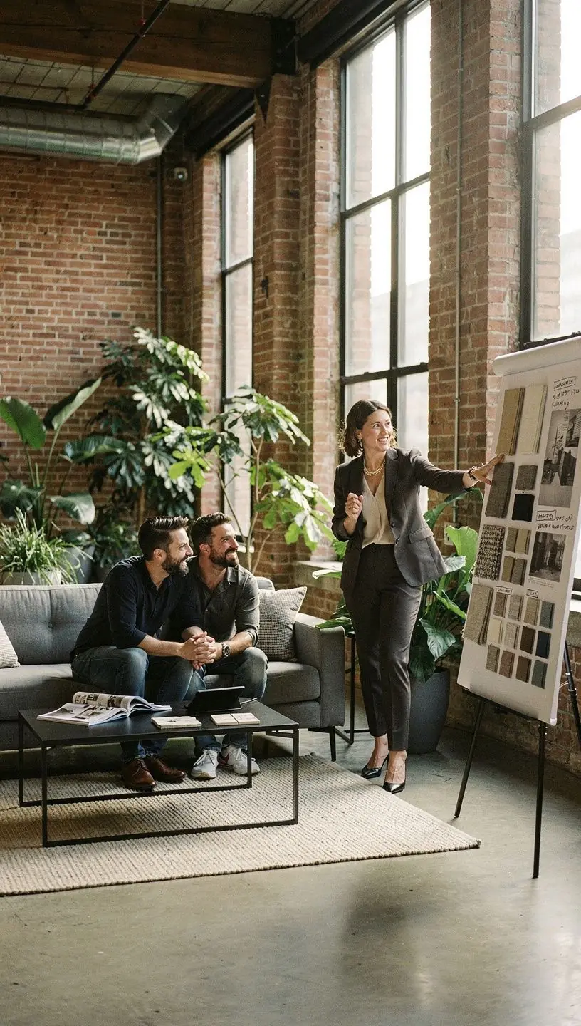 Valgustuskihtidega kaunistatud elutuba, kus looduslik valgus mängib mööbliga harmooniliselt.